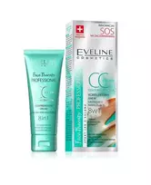 EVELINE_Sos CC kremas 8in1 kompleksinis raminamasis ir drėkinamasis kremas jautriai ir kraujagyslių odai 30ml