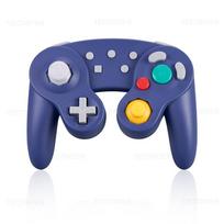 Bluetooth-Compatible Gamecube Controller For NS Switch 2/Switch Console Gamepad For Steam/Andriod/PC Joystick with Turbo Functio mėlyna