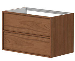Spintelė po praustuvu Kame HOME, BU/8-3DR/N11-HM, 80 cm, Varinio ąžuolo faneruotė