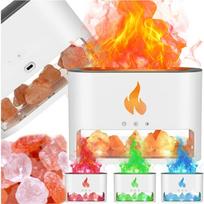 Oro drėkintuvas ir aromato difuzorius su LED naktine lempute MONTESSA, baltas