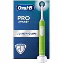 Elektrinis dantų šepetėlis vaikams ORAL-B JUNIOR 6+, žalias