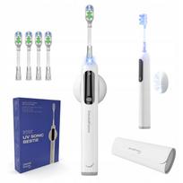Elektrinis dantų šepetėlis DentalForce su UV dėklu, veikia iki 120 dienų