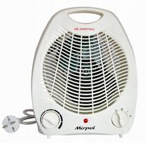 Elektrinis šildytuvas FARELKA su ventiliatoriumi, termostatu, 2000 W
