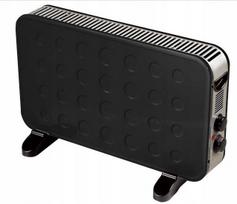 Elektrinis konvektorinis šildytuvas BLACK ELEGANT, 2000 W, reguliuojamas