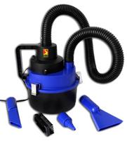 Automobilio dulkių siurblys 150W, bevandenis, galingas, su 10 pagalėlių