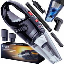 Automobilio rankinis dulkių siurblys, 120W, 3,5 m laidas, su HEPA filtru, XL antgaliais