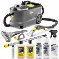 Dulkių siurblys plovimo KARCHER PUZZI 10/1 Professional su XXL plovimo rinkiniu