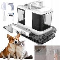 Plaunantis dulkių siurblys Bedee, 400 W, 4 siurbimo antgaliai, 2 bakeliai, baltas