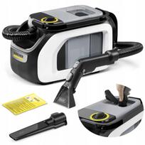 Plaunantis dulkių siurblys KARCHER SE 3 COMPACT, baltas