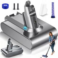Dulkių siurblio DYSON V6 DC62 SV03 baterija 6000mAh su priedais