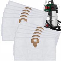Dulkių siurblio maišeliai 10 vnt., 30 l, Parkside PWD 30 C1, PNTS, Macallister MAC 1400-30L, MEWVP, WUBE