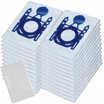 Dulkių siurblio maišeliai Bosch serijoms 2, 4, 6, 8, Compaxx GL30, GL20, Type G, 24 vnt. + filtras