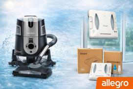 Dulkių siurblys Roboclean SPlus Max su vandens filtru + langų valymo robotas Fmart