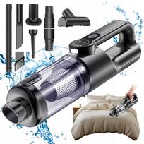 Automobilio dulkių siurblys, belaidis, 1,7 kPa, su HEPA filtru