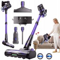 Rankinis dulkių siurblys 550W, teleskopinis antgalis, efektyvi filtracija, 4-in-1