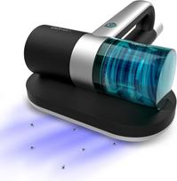 Čiužinių dulkių siurblys, pašalina 99 % erkutčių, ultragarsinis, juodas, 300 W
