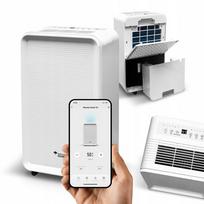 Oro sausintuvas MYCOND Roomer Smart, 12 l/24 h, su Wi-Fi, skalbinių džiovinimo funkcija