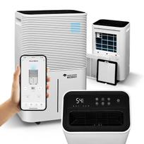 Oro sausintuvas su HEPA filtru MYCOND Roomer 25 l/24 h, Wi-Fi, laikmatis