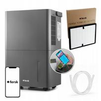 Oro sausintuvas FERSK TORR 20, pilkas, 40 m², HEPA filtras, WiFi