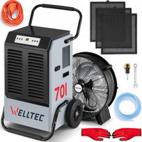Statybinis drėgmės surinkėjas WELLTEC DHX70, pramoninis, 70 l/24 h, su pompa