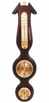 Oro stotis 3 viename: termometras, barometras, higrometras 40 cm YG37