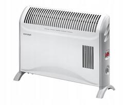 Konvektorius 2000 W TURBO baltas KS3007