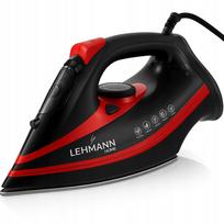 Garų lygintuvas STEAM IRON, keraminis, 3000W, 22 funkcijos, anti-drip, 150 cm laidas, 140 g/min garų srautas