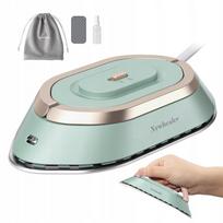 Kelioninis lygintuvas NEWBEALER Mini, 220V/120V, žalias