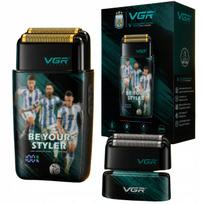 Vyriškas barzdos ir plaukų skustuvas VGR, 120 min, USB, LED