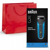 Dovanų rinkinys vyrams: elektrinė barzdaskutė Braun Series 3 310S