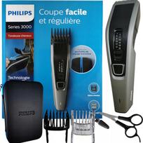 Plaukų kirpimo mašinėlė PHILIPS su dėklu ir žirklėmis