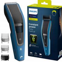 Plaukų ir barzdos kirpimo mašinėlė PHILIPS su 3 antgaliais