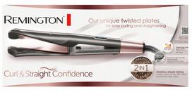 Plaukų tiesintuvas–garbanojimo žnyplės REMINGTON S6606, keraminės, su jonizacija, 2in1