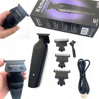 Plaukų kirpimo mašinėlė Kemei KM-2299, belaidė, įkraunama USB