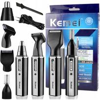 Trimeris Kemei 4in1, antakių ir nosies plaukų kirptuvas