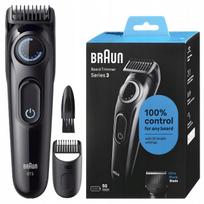 Barzdos kirpimo mašinėlė Braun Series 3 BT3400, belaidė, 50 min., 10 nustatymų