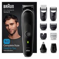 Barzdos ir plaukų kirpimo mašinėlė BRAUN MGK5410 9 in 1