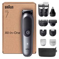 Daugiafunkcis kūno priežiūros rinkinys Braun Series 7 AIO7545, 12 vienetų