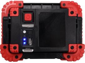 Statybinis prožektorius, nešiojamas Yato YT-81820, 10 W, 800 lm, 6000 °K, IP65, juoda sp.