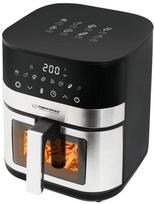 Prekė su pažeista pakuote. Karšto oro gruzdintuvė Esperanza Pesce Alla Griglia EKA003, sidabro sp./juoda sp., 1400 W, 5 l