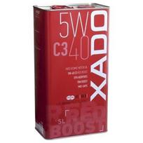 Prekė su pažeista pakuote. Automobilio variklio tepalas Xado 5W-40 C3, sintetinis, 5 l