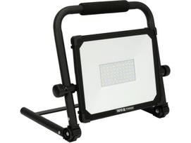 Statybinis prožektorius su stovu, nešiojamas Yato Agreda YT-818391, 50 W, 4750 lm, 6500 °K, IP65, juoda sp.