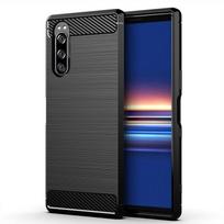 Suitable for Sony Xperia 5 phone case, Sony 5 protective cover, silicone brushed anti-drop full-cover soft case Sony Xperia 5 juoda