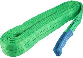 Tekstilinis stropas 2T, 6m, 60mm, dvigubo sluoksnio, kilpinis, skirtas sunkiems kroviniams kelti