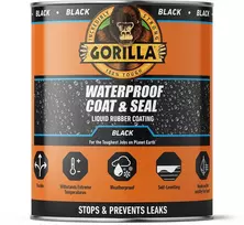 Gorilla sealant Atsparus vandeniui Coat&Seal 473ml, juodas