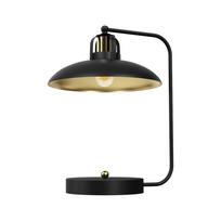 Felix Black/Gold Desk Lamp 1Xe27