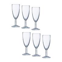 Taurės šampanui LUMINARC 02203 145 ml 6 vnt.
