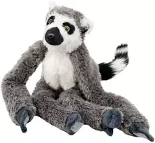 Lean Toys Pliušinis žaislas - lemūras, 50 cm