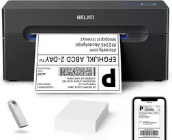 Nelko termo spausdintuvas etiketėms, Bluetooth, USB, 150 mm/s, 203 DPI, 4x6 colių, PL70E-BT