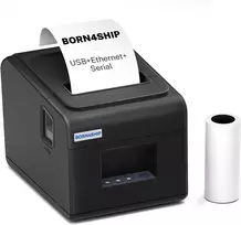 BORN4SHIP terminis čekinė spausdintuvas 80 mm USB LAN Auto-Cut, suderinamas su POS V330M